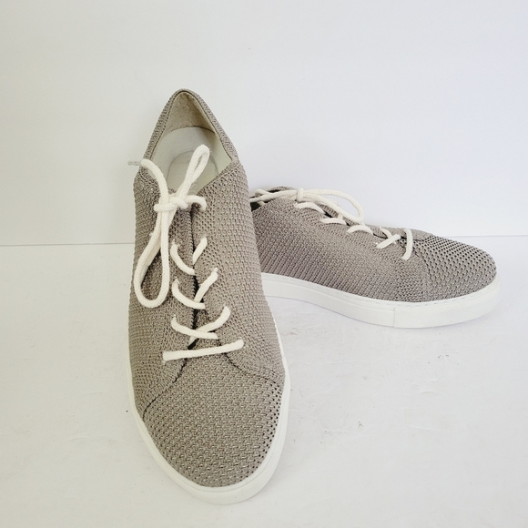 NEW Nisolo Go-To Eco Knit Sneaker Gray Size 9.5 - Picture 1 of 6